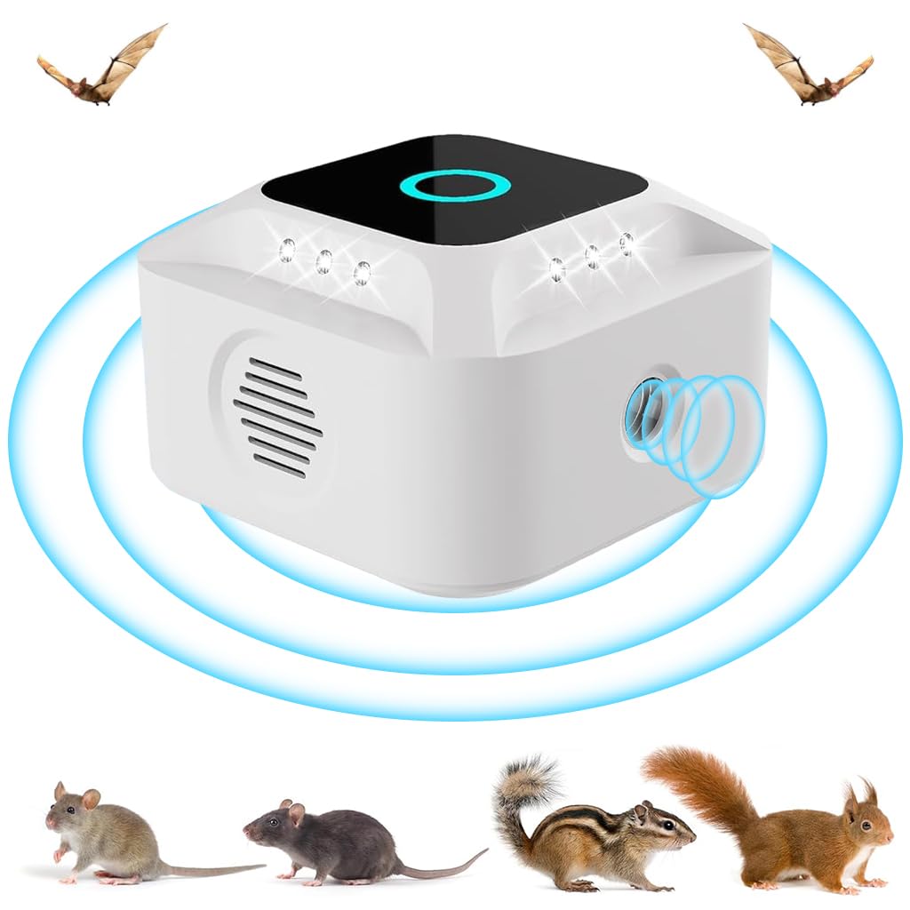 HASTHIP Rodent Repellent Electronic, Mice Repellent Plug-in HASTHIP Rodent Repellent Electronic, Mice Repellent Plug-in
